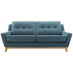 G Plan Vintage The Fifty Three Large 3 Seater Sofa Fleck Blue